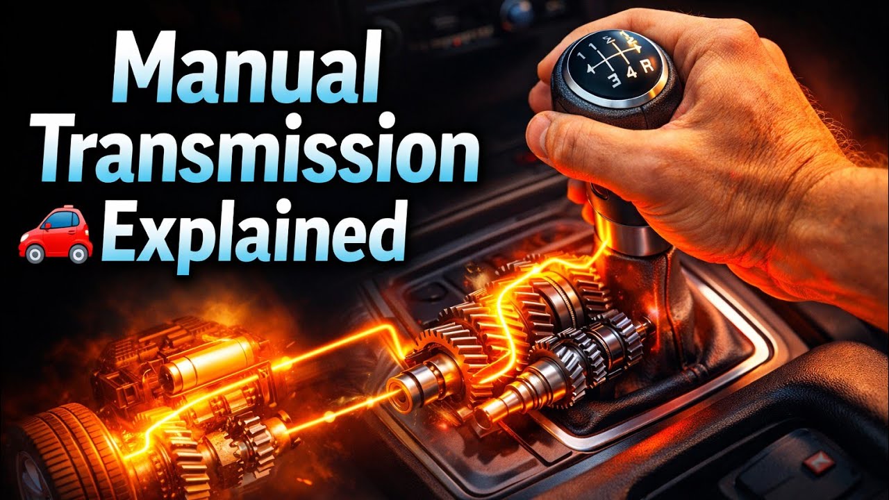 Manual Transmission Explained 🚗 | How It Works & Why Drivers Still Prefer It