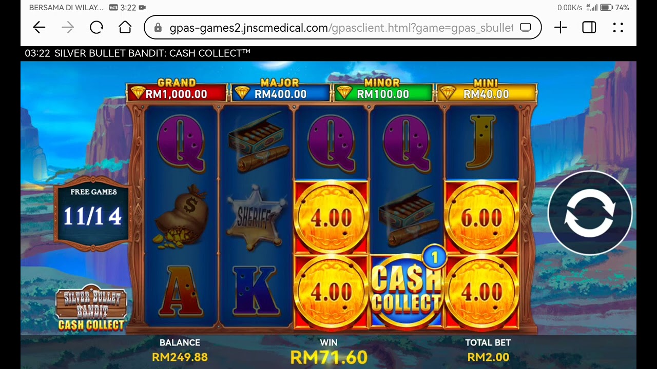silver bullet cash collect big win