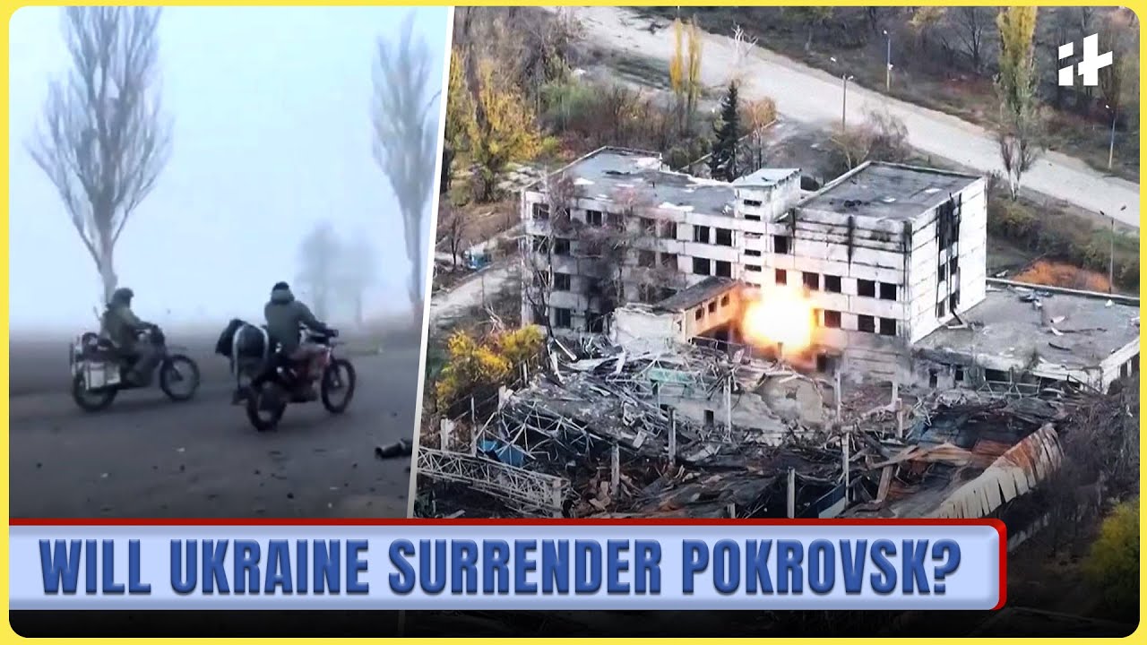 Russian troops’ 'Mad Max'-style invasion of  Ukraine’s Pokrovsk