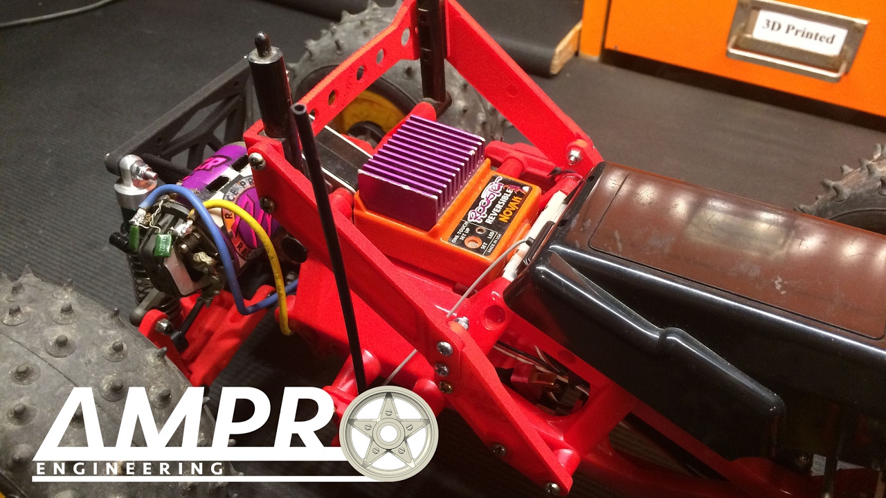 e54: Tamiya Blackfoot & Mudblaster Rear Body Mount Braces