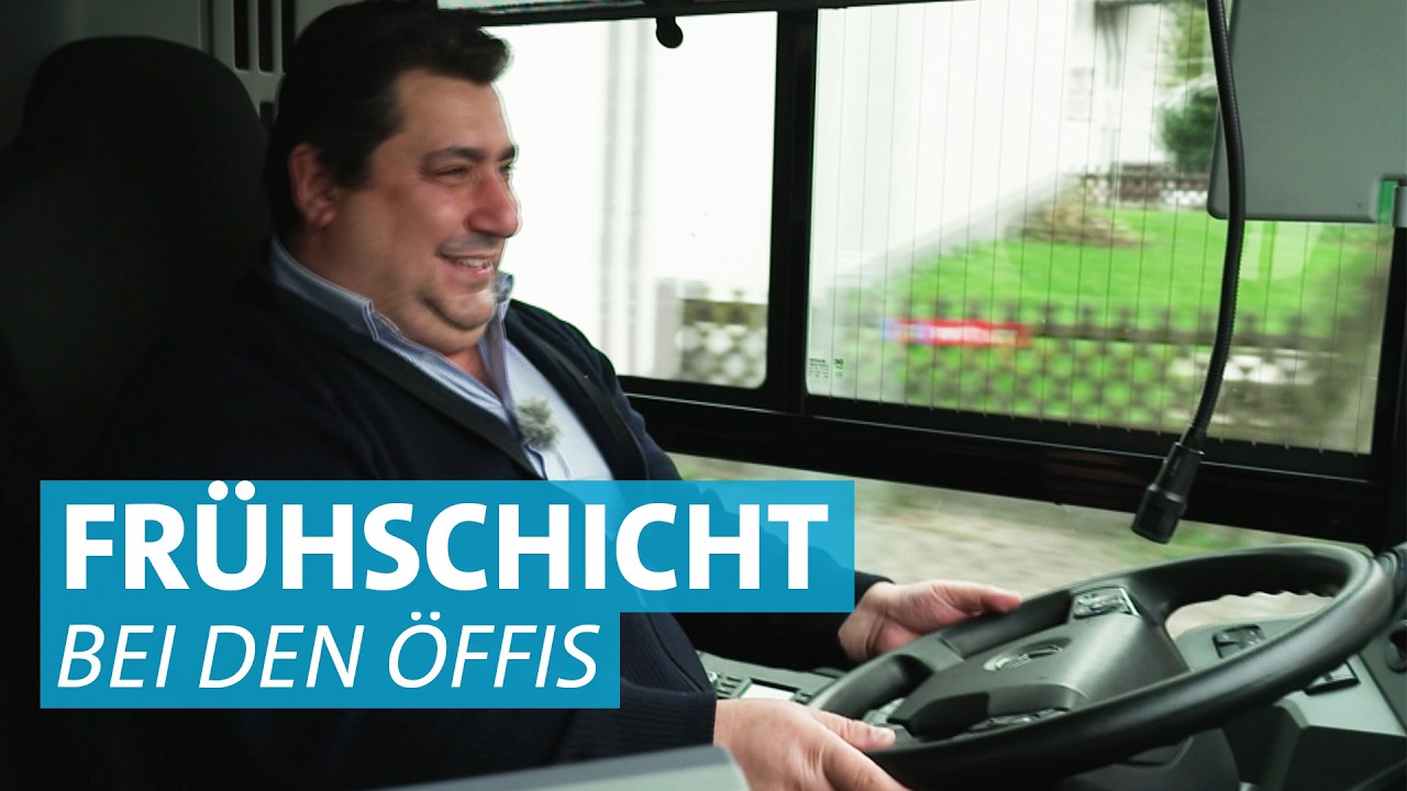 Wie sieht ein Tag als Bus- und Straßenbahnfahrer in Ulm aus?