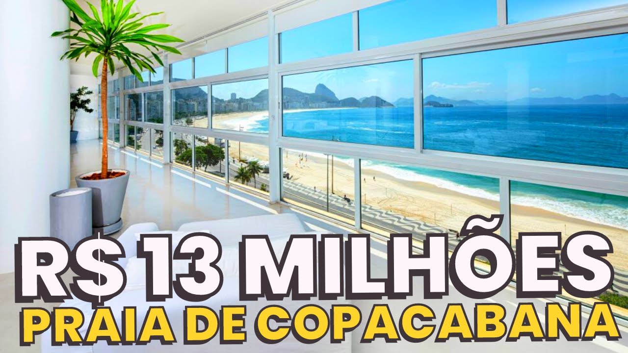APARTAMENTO DE LUXO EM COPACABANA RIO DE JANEIRO | COBERTURA DE LUXO