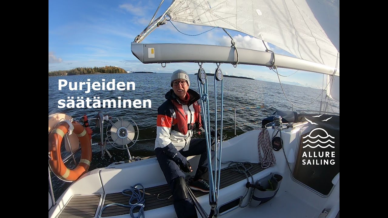 Purjeiden s&auml;&auml;t&auml;minen