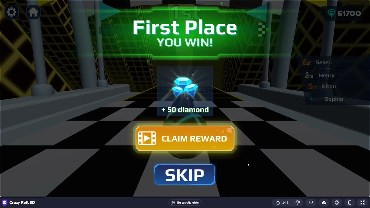 Crazy Roll 3D 🕹️