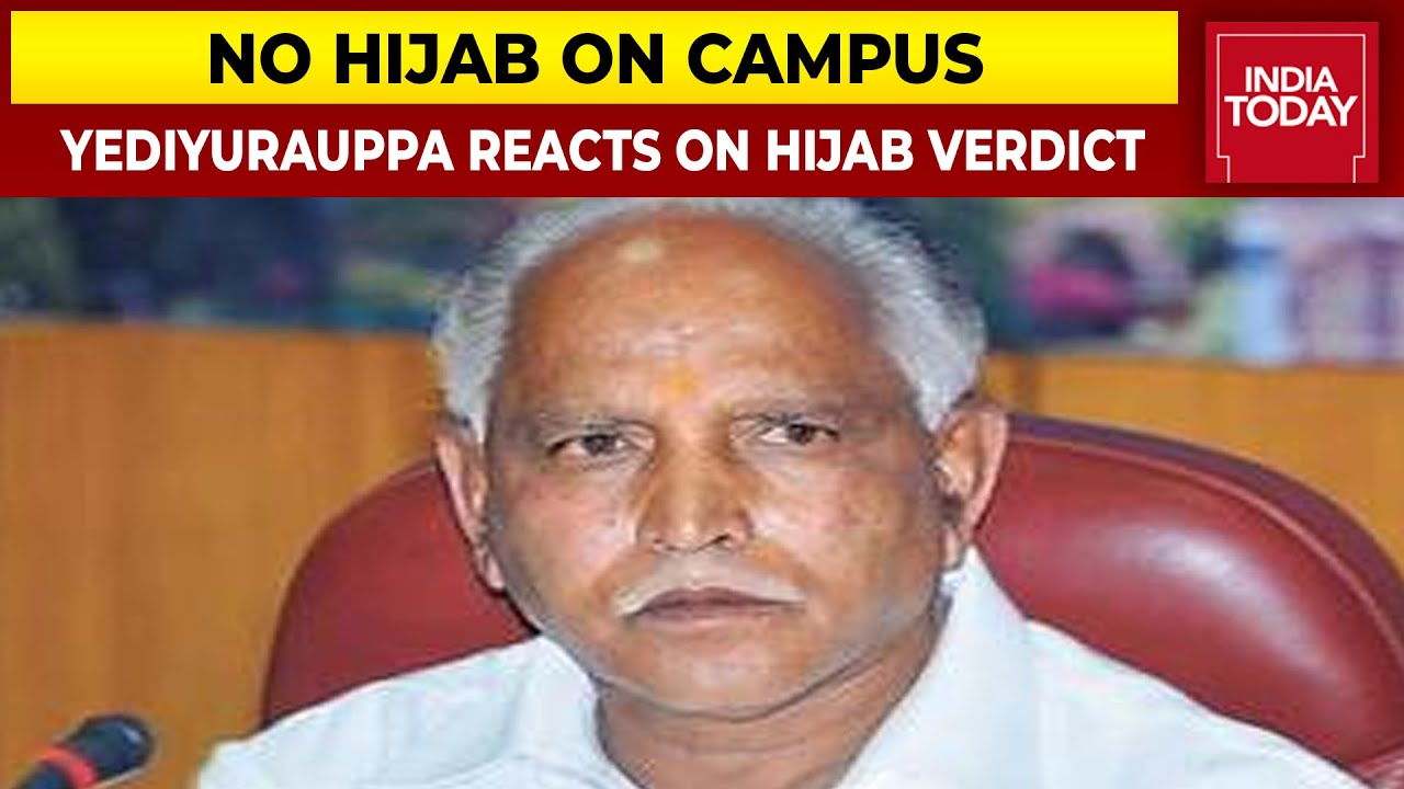 'I Welcome High Court's Decision On Hijab And Request Public To Do So' Says B.S Yediyurappa