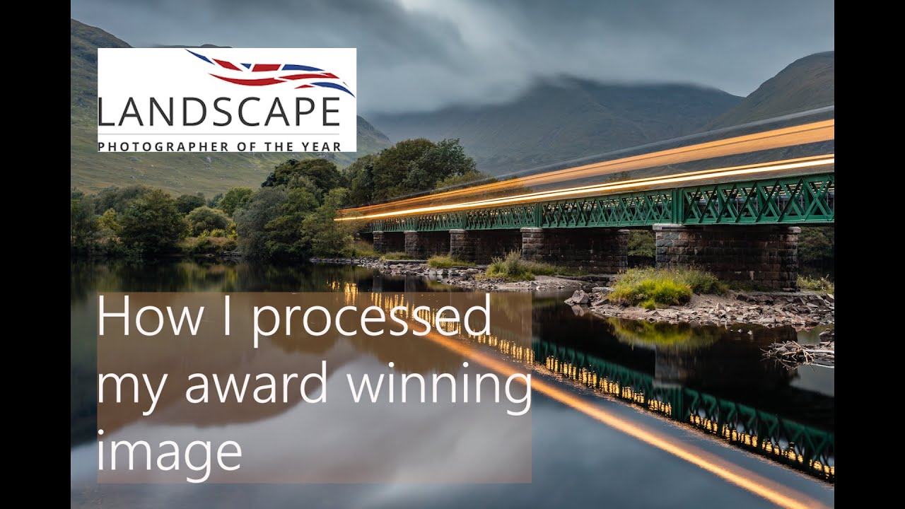 How I processed my award winning image.