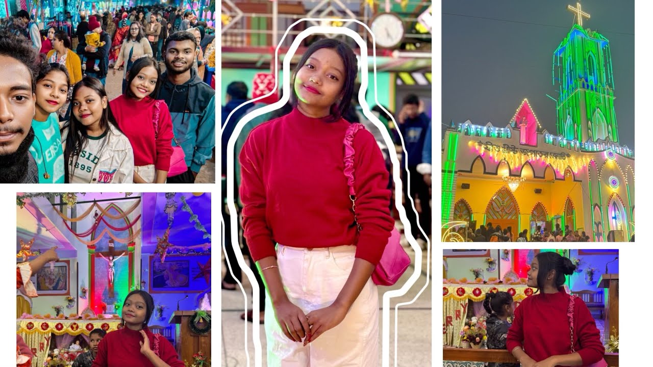 Medinipur Church mela re Sen hoiena! 😇 || VLOG - 11 ||