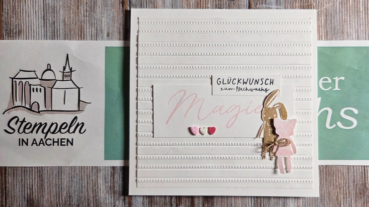 Immer wieder mittwochs - Kartensketch im Januar mit Stampin' Up! 