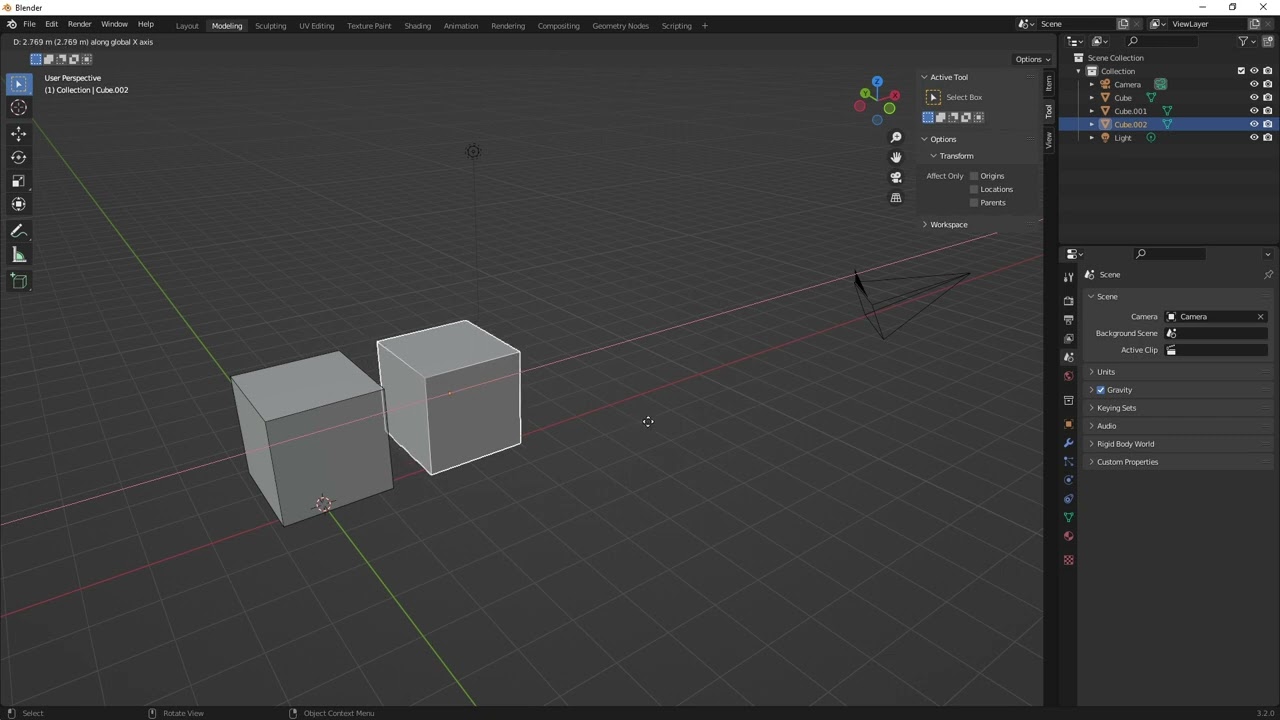 Blender / Modeling : duplicate + repeat