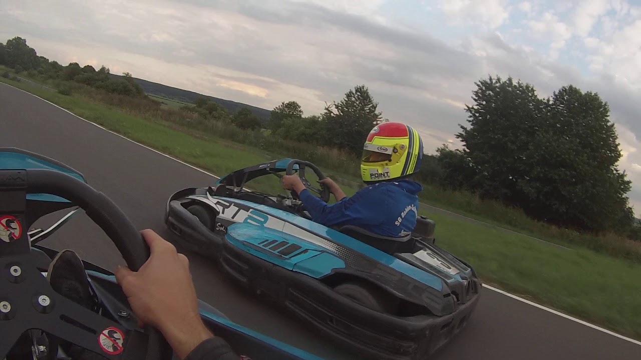 Fahrspaß auf der Kartbahn Dahlemer Binz