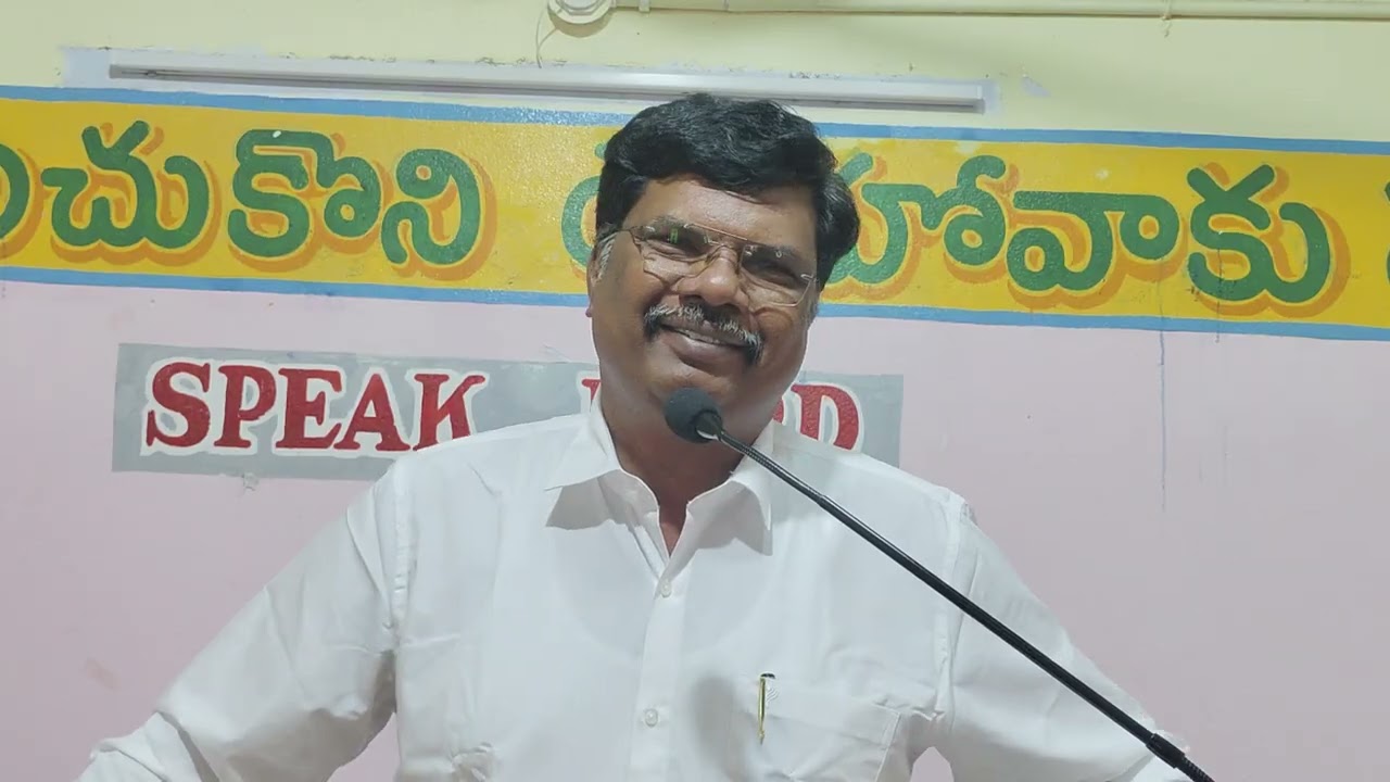 II Thimothi Raaju Sunday Worship Message II Shalem Christian Brethren Assembly II Medarametla II