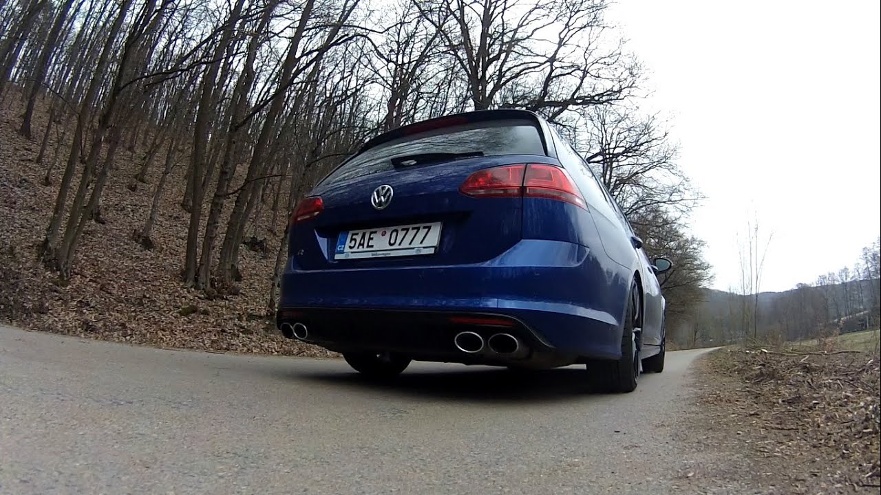 Volkswagen Golf R Variant: exhaust sound