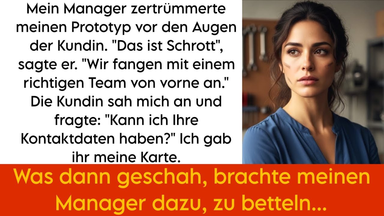 Mein Prototyp wurde vor den Augen des Kunden zerstört – aber der Kunde wollte meine Karte trotzdem.