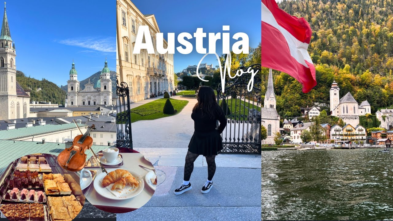 Austria Travel Vlog | Exploring Salzburg (Mozart’s Birthplace), Hallstatt and Vienna