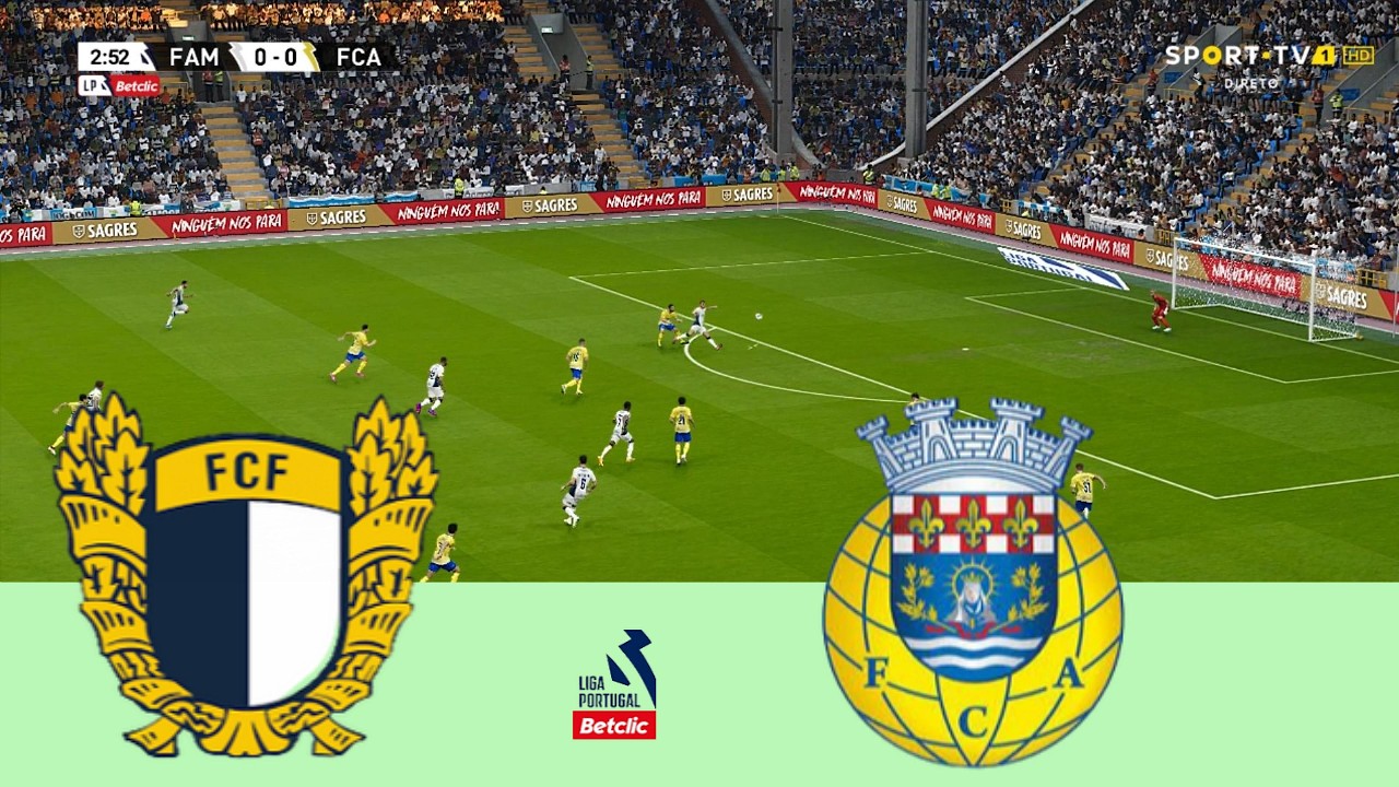 FAMALICÃO vs AROUCA – Liga Portugal 25/26 | Jogo Completo & Todos os Gols | PES 2021