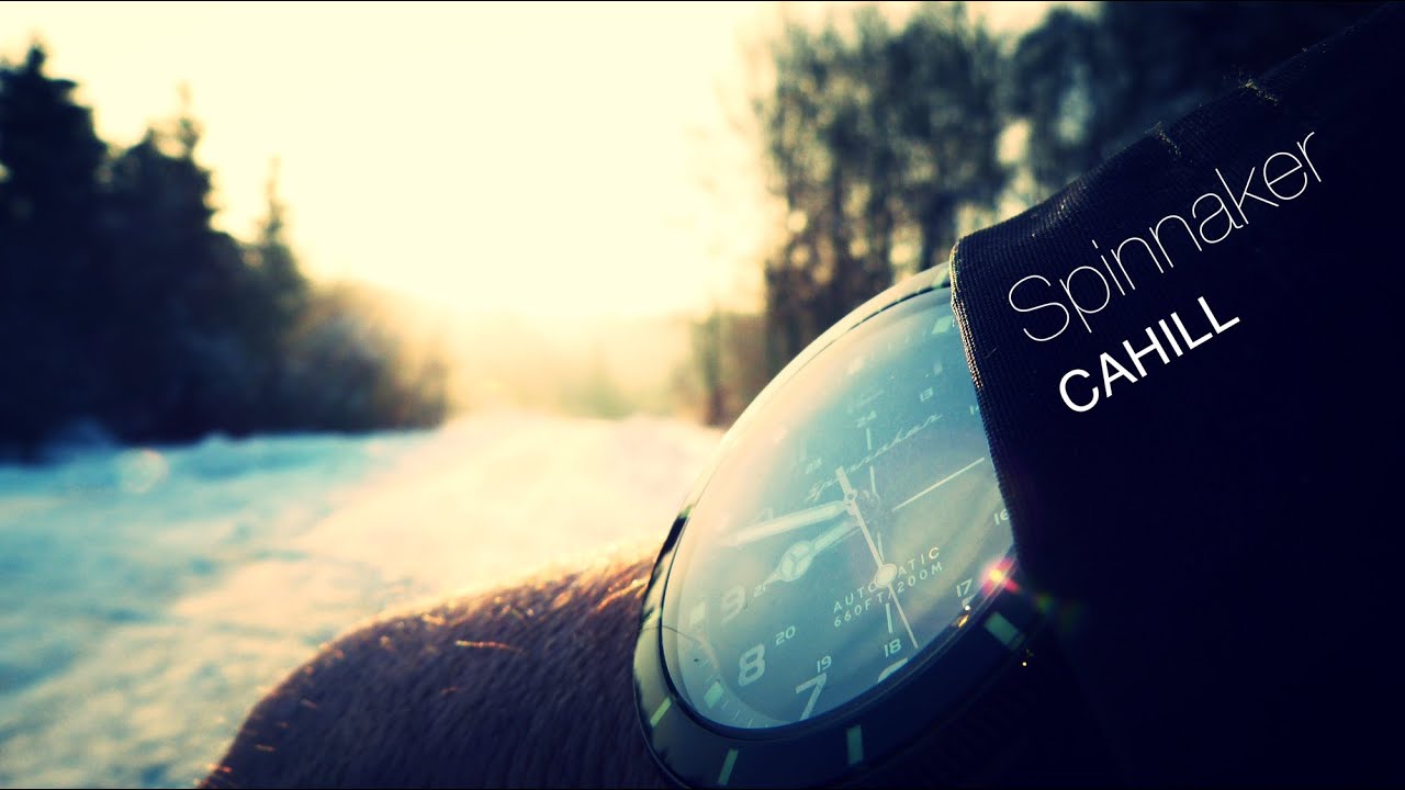 Spinnaker CAHILL review in the Swiss mountains like no other review - Mini movie by WatchUP69