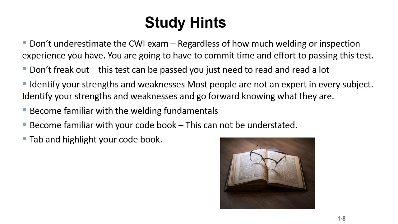 CWI Course Study Guide