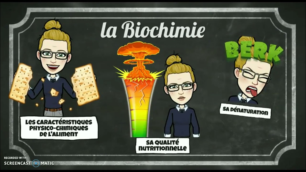 Bts BioQUALIM / STA : présentation des matières techniques  ! la Biochimie et la Microbiologie
