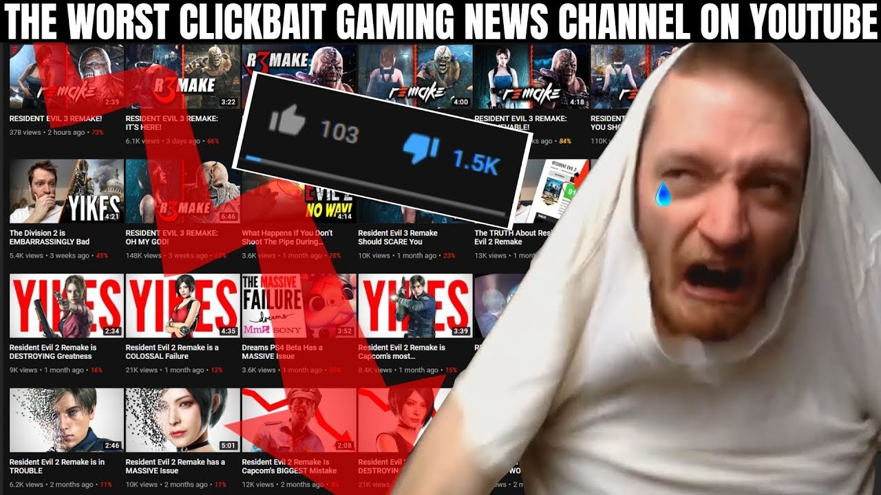 The Worst Clickbait Gaming News Channel on YouTube
