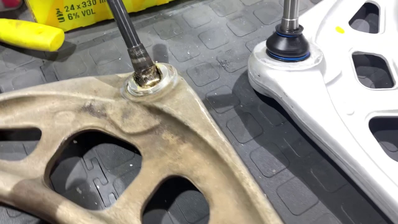 E46 front lower control arms: are some more equal than others?