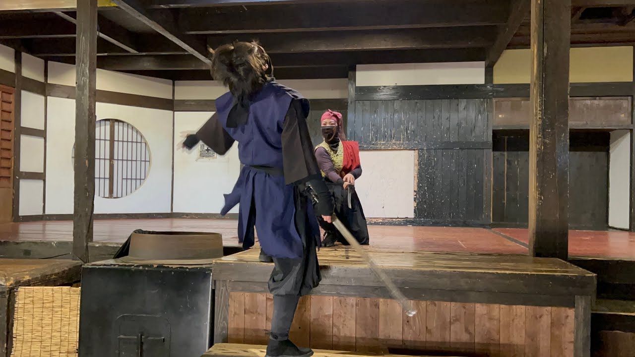 肥前夢街道忍者村　2026/3/15 忍者ショーお霧vs宮田青龍②