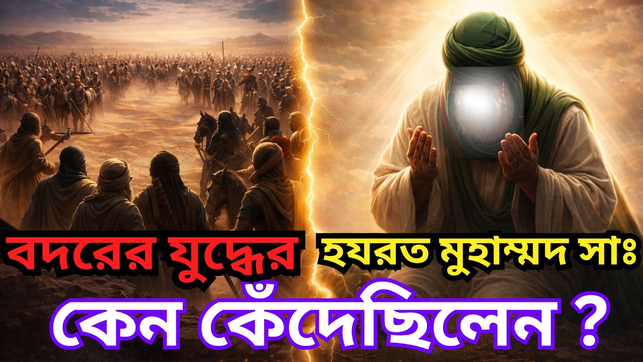 নবীজি কেন কেঁদেছিলেন? বদরের যুদ্ধের চমকে দেওয়া ইতিহাস | রমজানের ১৭ তারিখ