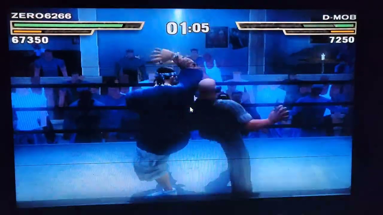 Def Jam: Fight for NY (PCSX2) My Character vs D-MOB | 357 High Stakes