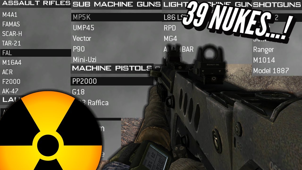 Getting a NUKE With EVERY GUN In MW2... (In 1 Video)