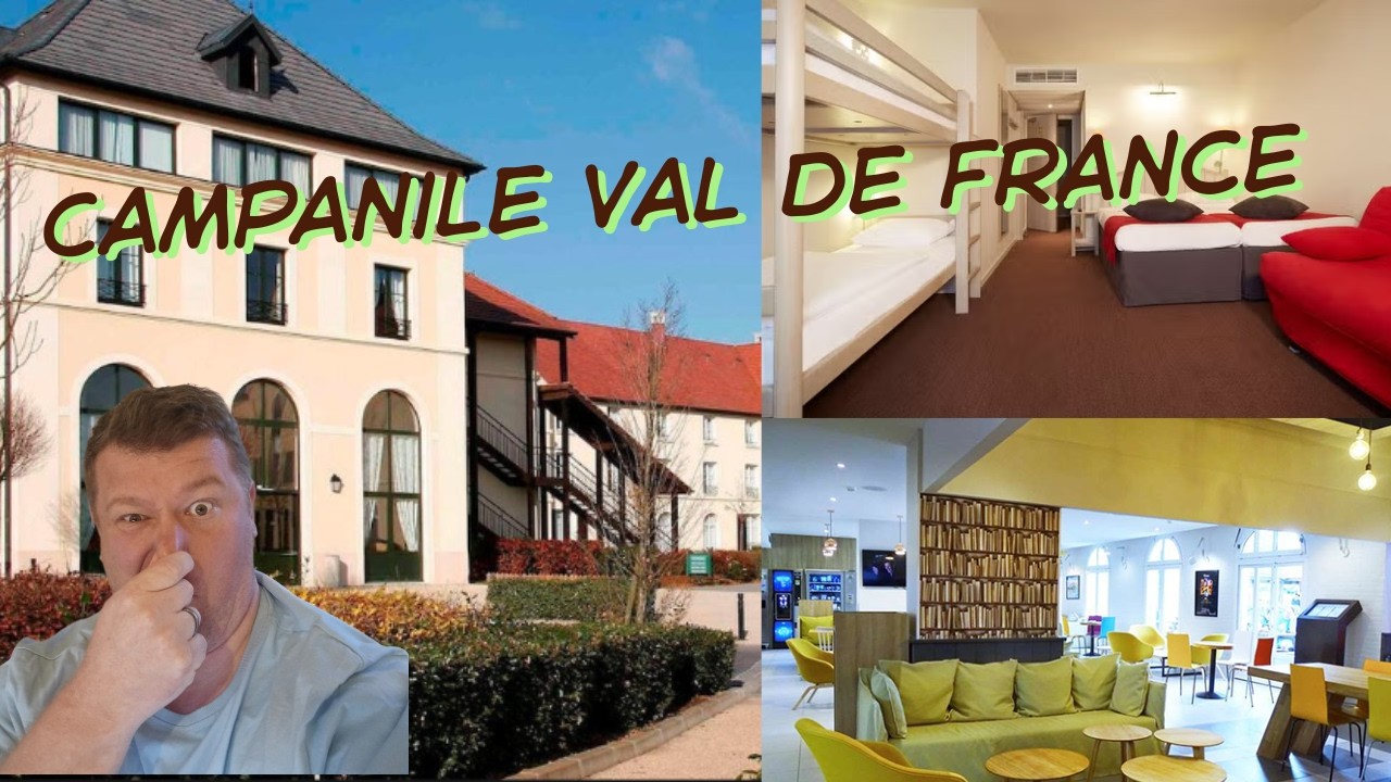 Обзор отеля Campanile Val de France: отвратительный отель-партнер Диснейленда в Париже 🏨🚫