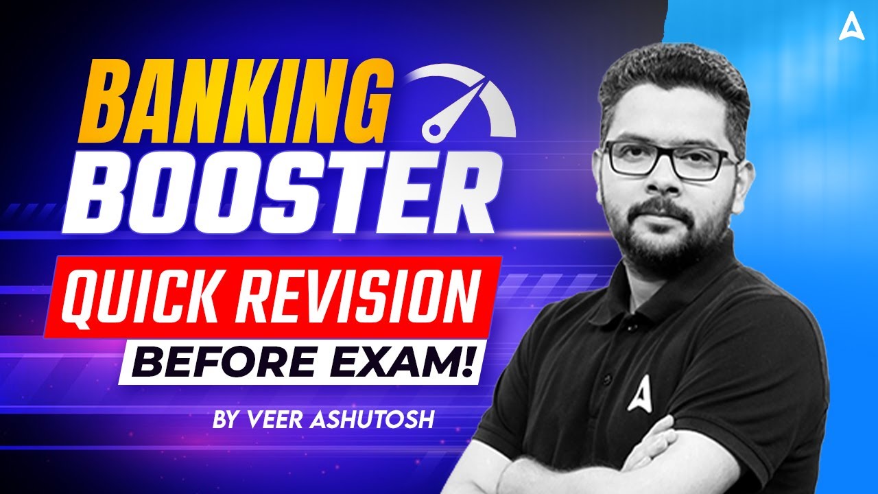 Banking Booster: Final Revision Before Exam | By Veer Ashutosh