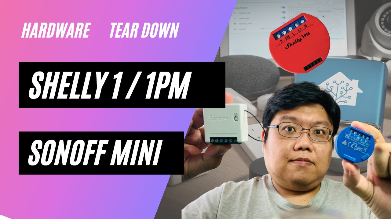 Shelly 1 / Shelly 1PM Teardown - Sonoff Mini R1 Comparison