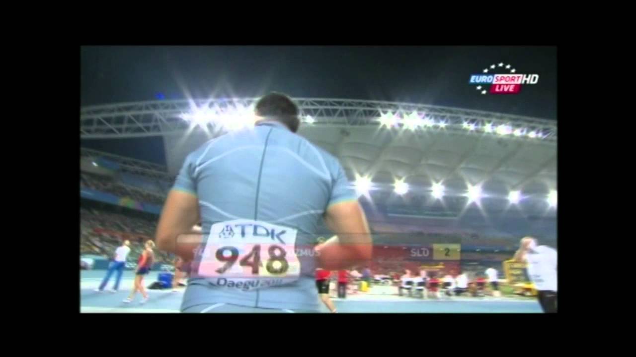 Daegu 2011 - Hammer Throw Final - Eurosport Version