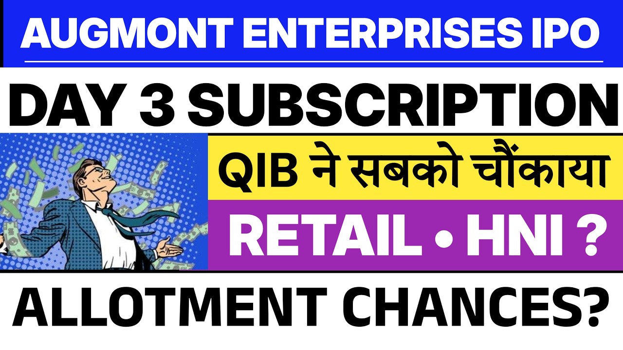 Augmont Enterprises IPO Subscription Status 💥| Augmont Enterprises IPO Allotment Chances