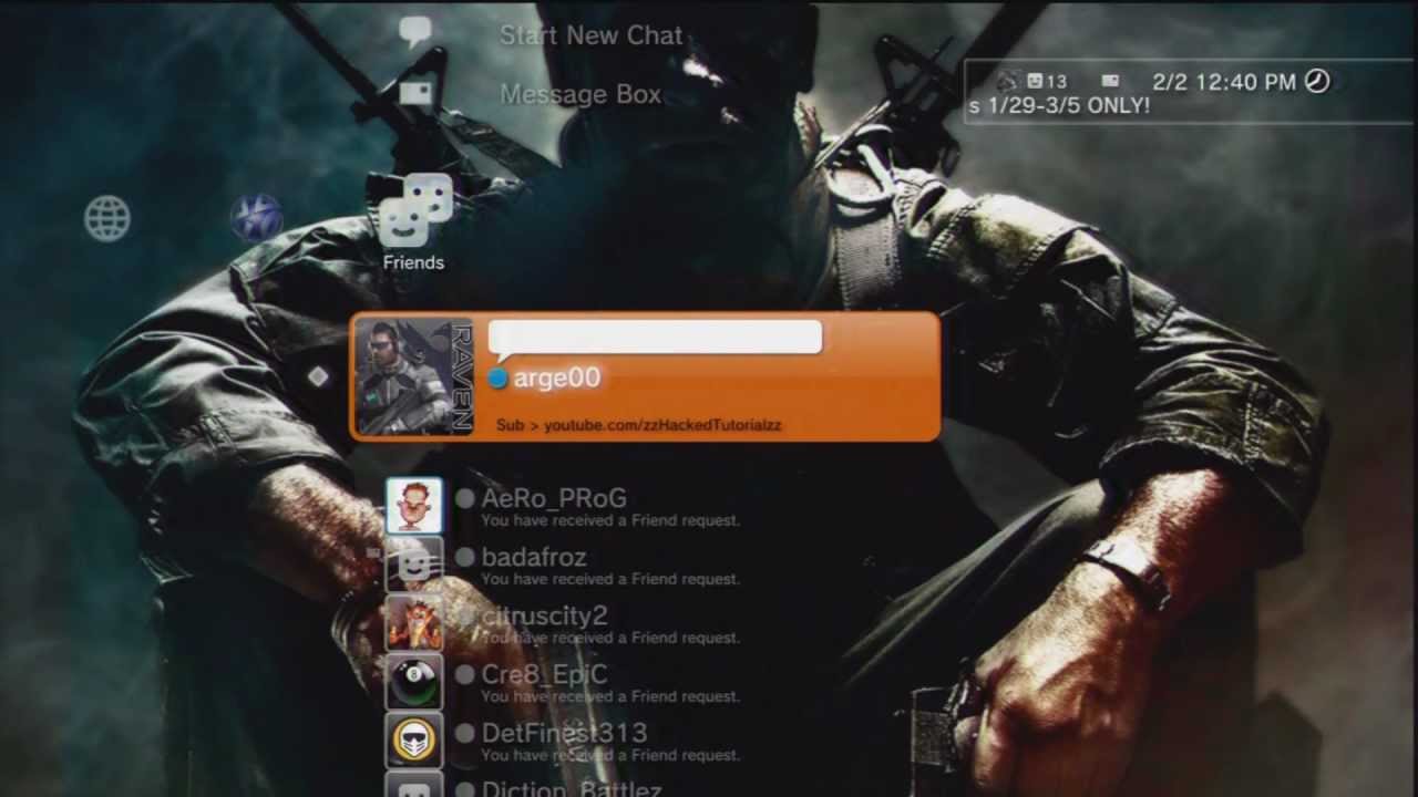 How To Make a Modded Comment (PS3) (1080p)