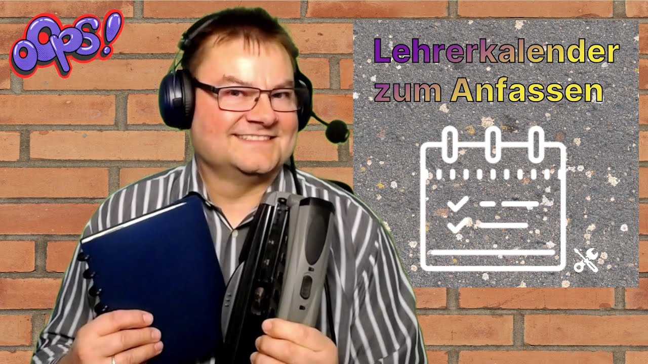 Lehrerkalender DIY - easy peasy selbstgemacht