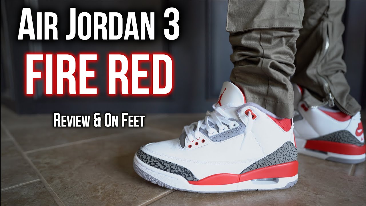 Air Jordan 3 FIRE RED On Foot Review // Potential SHOCK Drop Rumored