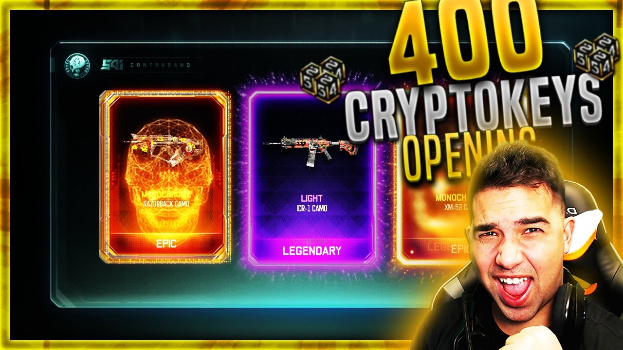 OMG! HUGE x400 CRYPTOKEY SUPPLY DROP OPENING! BLACK OPS 3 EPIC SUPPLY DROPS - BO3 EPIC GUN CAMOS!