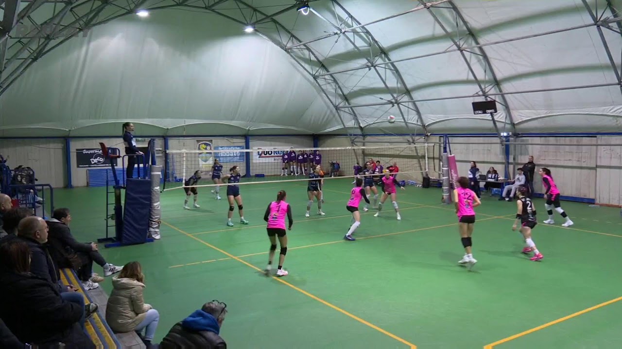 SERIE B FEMMINILE GIRONE L PANORMUS TERRASNI VS VOLLEY CROTONE