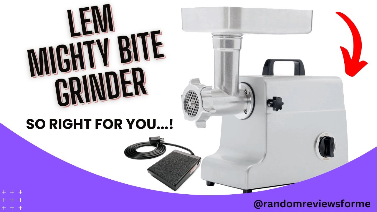 LEM Mighty Bite Grinder - It's Just