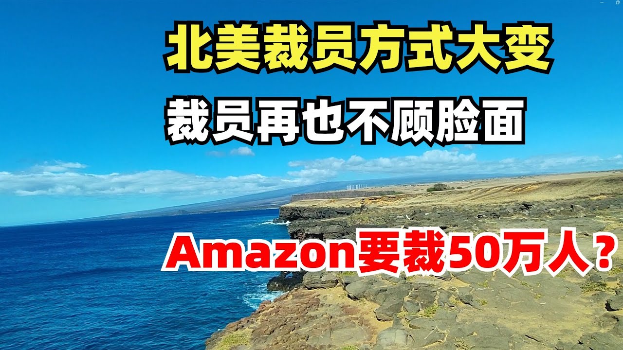 北美裁员方式大变，公司裁员再也不顾脸面和仁慈，北美被裁的悲惨故事，Amazon要裁50万人？