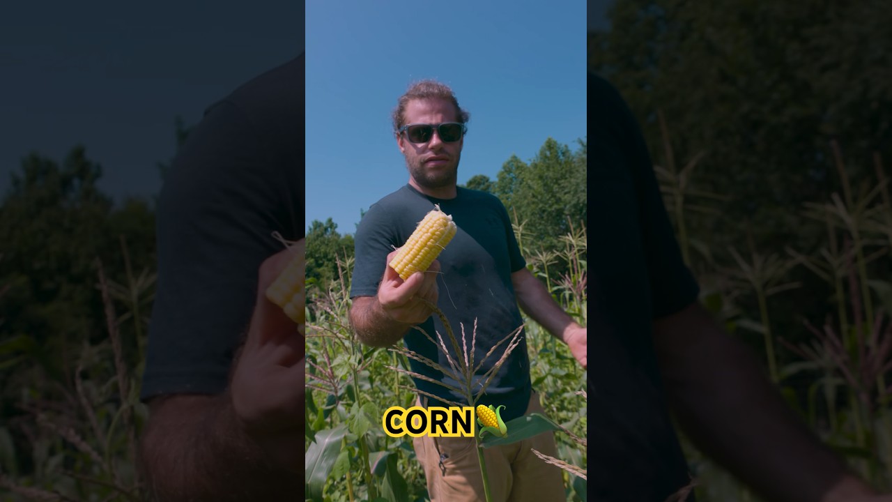 Don&rsquo;t let good CORN go to waste 🌽 #farmer #homestead #sustainable #gardening #farm #garden #corn