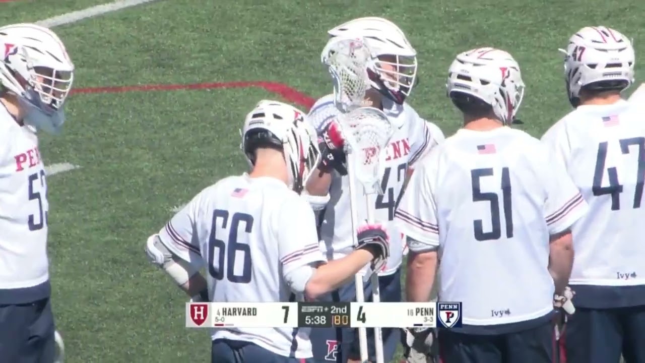 Harvard vs Penn Lacrosse Highlights | 2026 College Lacrosse