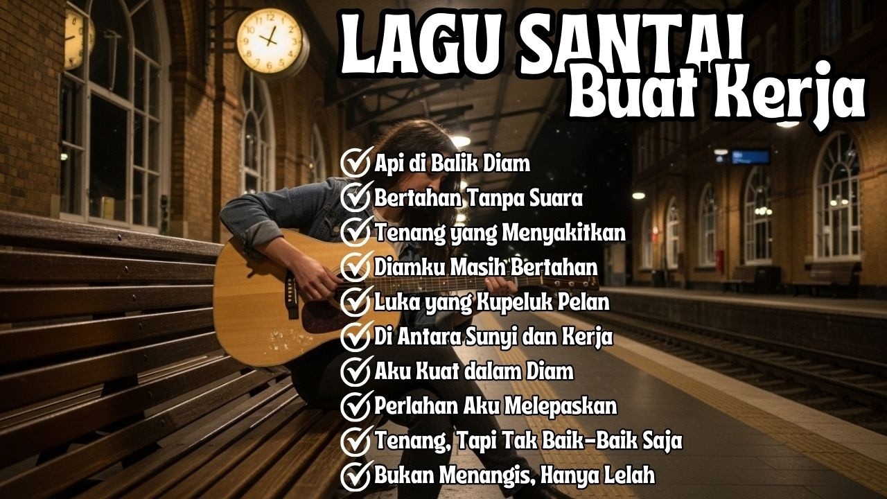 Musik Santai Kerja 2026 Full Album Slow Rock & Mellow Untuk Fokus Tanpa Gangguan