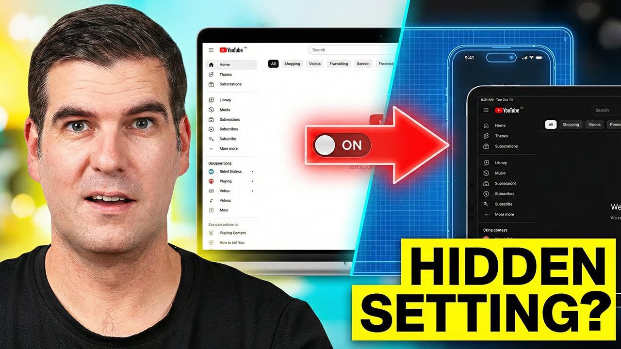 Включить темный режим YouTube На компьютере iPhone iPad