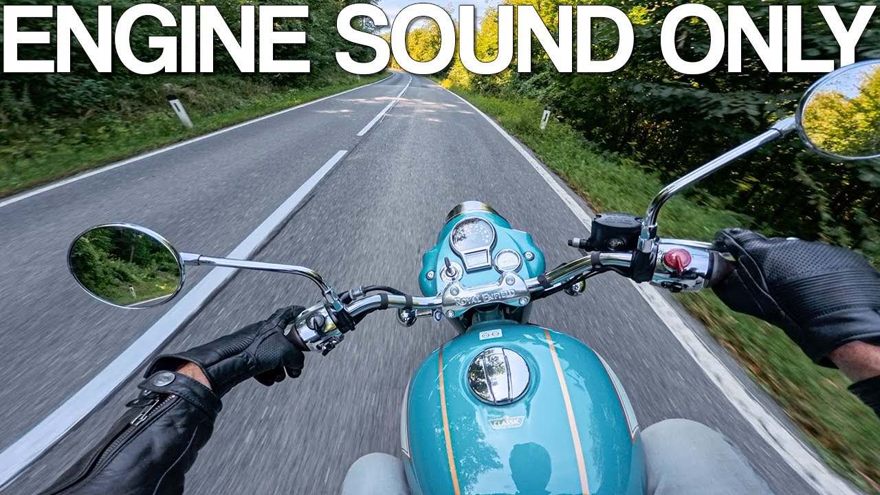 TRUE RETRO! Royal Enfield Classic 650 sound & quick review [RAW Onboard]
