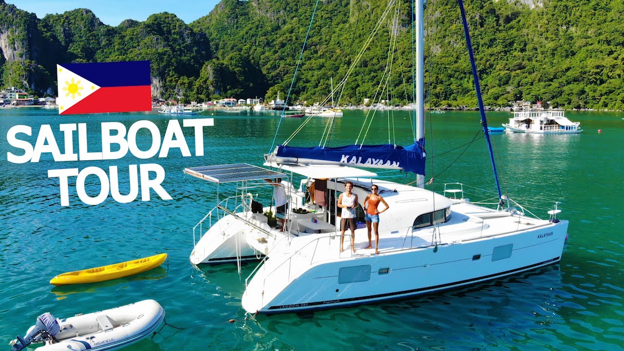 STAYING ON A SAILBOAT IN PARADISE 🇵🇭 EL NIDO PHILIPPINES