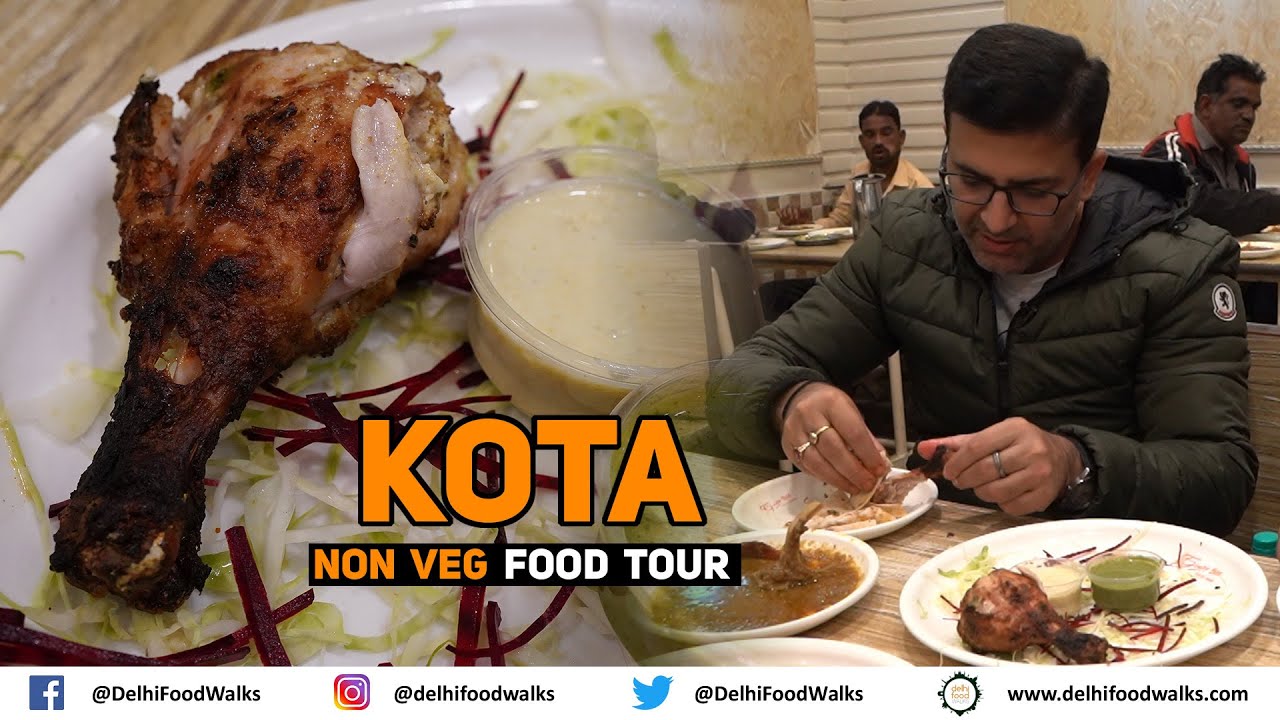 KOTA NON VEG TOUR I Murg Zaikedar + Tangdi Kebab + Mutton Bhuna + Chicken Changezi + Gulati