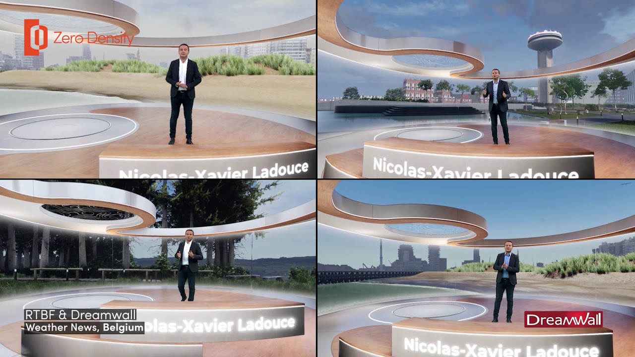 RTBF Revamps Weather Presentation with New Virtual Designs