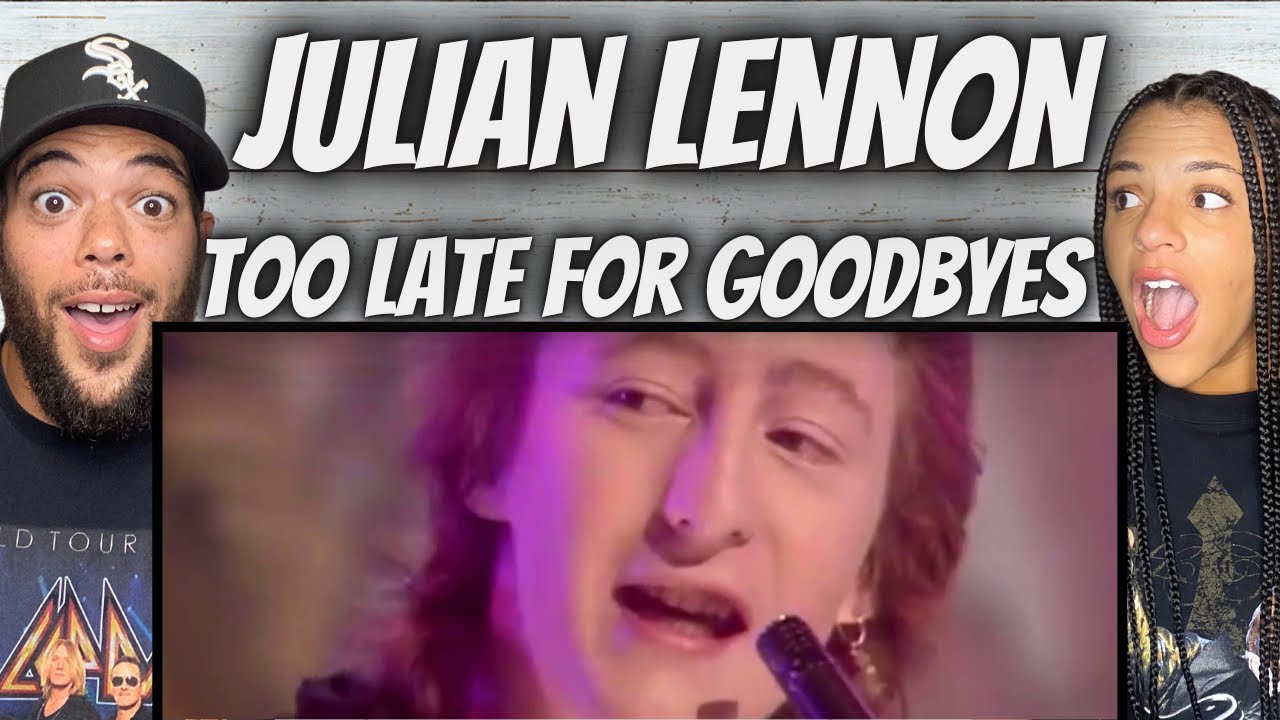 SO COOL!| FIRST TIME HEARING Julian Lennon - Too Late For Goodbyes REACTION