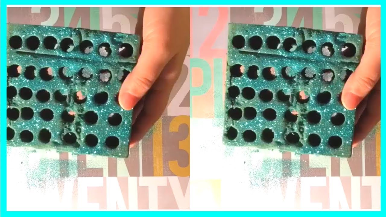 Floral Foam ASMR | Dry Crushing | Compilation Video #46